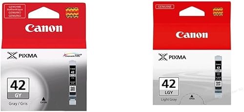 Canon CLI-42 Tanques de tinta gris y gris claro