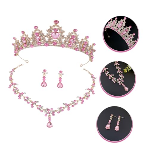 Tiara rosa de novia elegante para un día de boda inolvidable 6