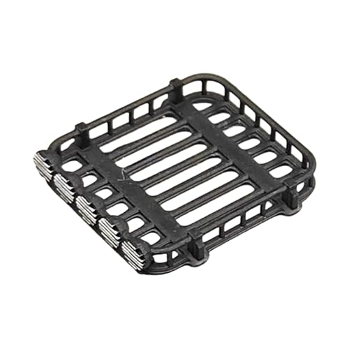 Simhoa 1/64 Scale Car Rooftop Miniature Car Cargo Carrier Resin Simulation for Fairy Garden DIY Scene Train Layout Micro Landscape, Short