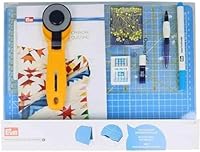 Prym 651.493 Patchwork & Quilting Starter Set, Glas, Blue, Yellow, Einheitsgröße