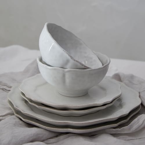 Plato Base Cerámico Casafina 13.5'' Blanco miniatura 6