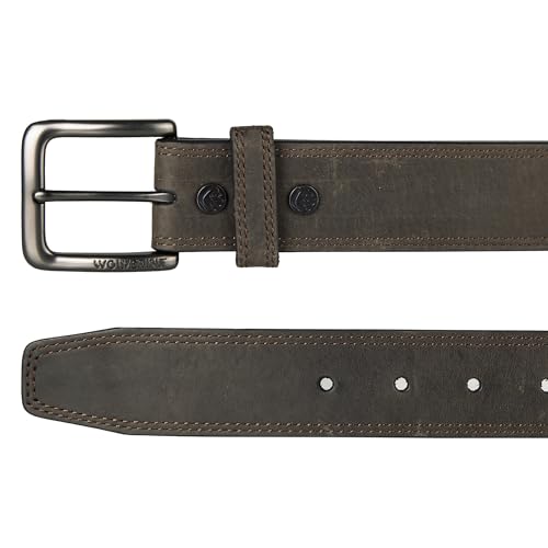 Image of Wolverine Full Grain Leather | Workwear | Heavy Duty | Durable | Everyday | Classic | Casual | Metal Buckle