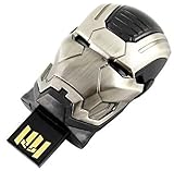 Iron Man Hulk Iron Man U disco telefono cellulare computer universale Cartoon Glow USB 2.0 Jump Flash Drive 125 GB Memory Stick