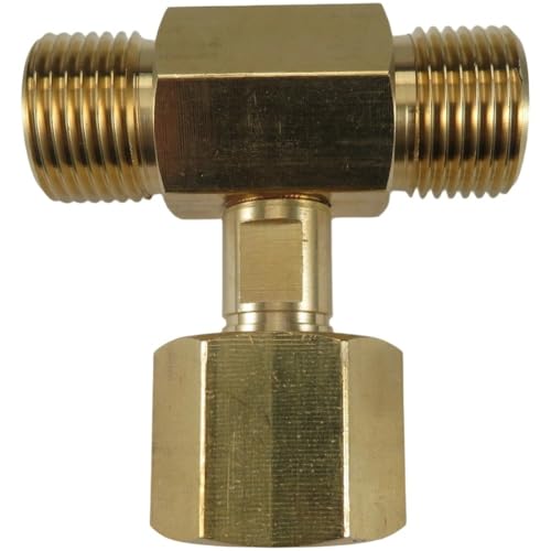 Adaptateur CO2 triple filetages pour machine à bière et eau pétillante - 6