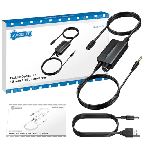 Autoutlet EFU090A 192Khz Dac Optical To 3.5Mm Converter thumb #6