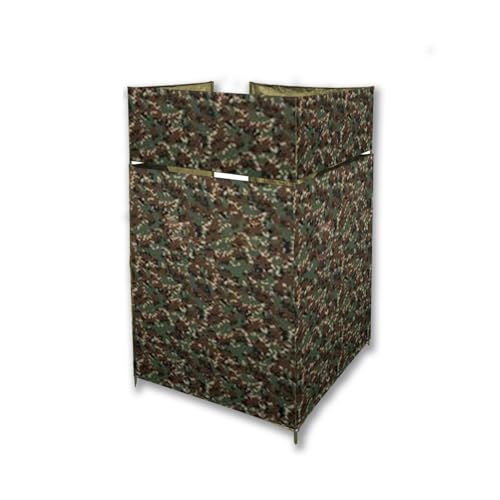 Puesto de caza tipo pantalla de 4 lados en aluminio alto 120 cm + suplemento 40 cm. peso 3,5 Kg…