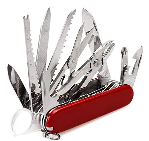 30 Functions Pocket Knife Victor Swiss Army Classic SD Multi-Tool Stainless Steel Multi-Function Folding Knife With One High Quanlity Credit Card Survival Multi Tool