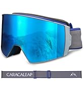 Skibrille Snowboardbrille für Männer Frauen, Magnetischer Clipverschluss