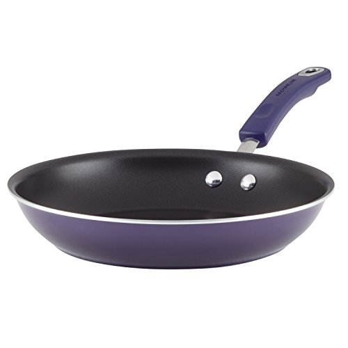 Rachael Ray 17645 Brights Nonstick Frying Pan / Fry Pan / Skillet - 11 Inch, Purple
