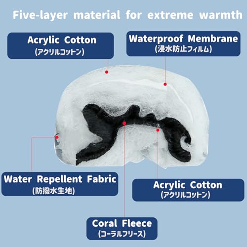 Azarxis Kids Ski Snowboard Gloves Children Winter Warm Cold Weather Snow Mittens for Boys Girls Cycling Shoveling Ourdoor Sports