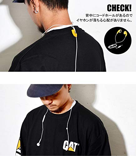 Caterpillar Handelsmerk Banner T-shirts met lange mouwen voor mannen met Center Back Neck Wire Management Loop en Cat Workwear Logo - Image 5