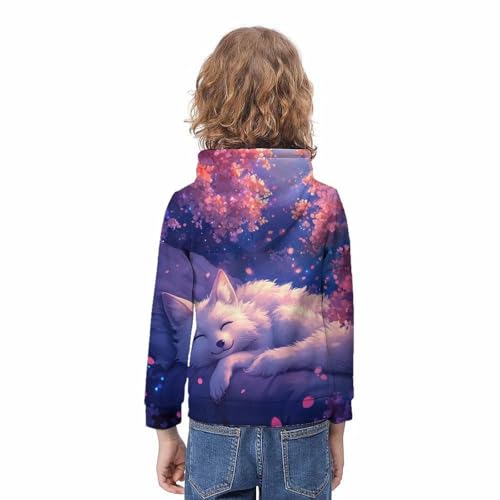 Sweat-Shirts à Capuche 3D Enfants Idéal pour l'École et les Sorties