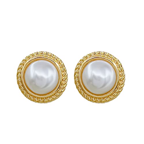 Gold Plated Statement Love Knot Post Stud Earrings for Women, Cross Hypoallergenic Jewelry Gift for Sensitive Ears