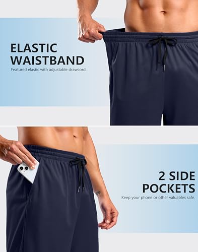Image of G Gradual Men's Athletic Workout Shorts with Pockets 5 inch /7 inch /9 inch Lightweight Quick Dry Gym Basketball Running Shorts for Men
