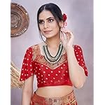 Yashika-Womens-Magludi-Silk-Saree-Printed-Saree-With-Unstitched-Blouse-Material-Suitable-For-All-Indian-Occasions-and-Festivals