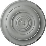 Ekena Millwork CM18NI 18-Inch OD x 2 3/4-Inch ID x 1 1/2-Inch Niobe Ceiling Medallion