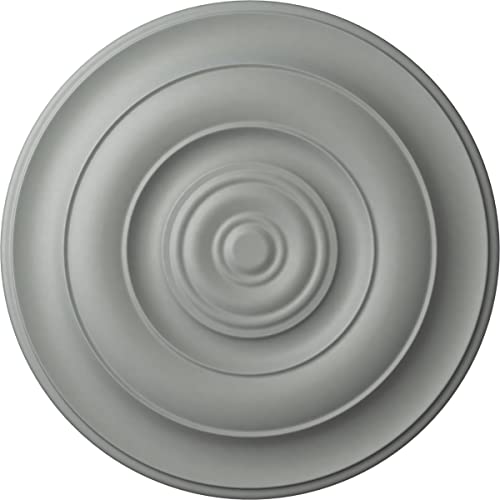 Ekena Millwork CM18NI 18-Inch OD x 2 3/4-Inch ID x 1 1/2-Inch Niobe Ceiling Medallion