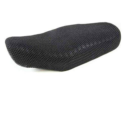 MotoTrance 3D MESH Bike/Scooty Seat Cover | Universal Fit | Breathable | Anti-Slip | 100% Polyester | Full Elastic Bottom | Heat Absorbent | Sturdy and Stylish Design | Bike Accessories (Black)-image-25