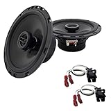 Harmony Audio Compatible with GMC S-15 Envoy 2002-2009 Front Door Factory Replacement Harmony HA-R65 Speakers New