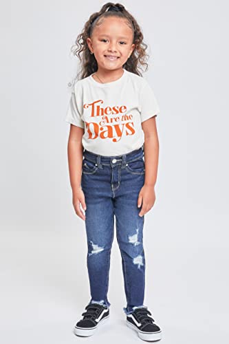 YMI Toddler Girls Wannabettafit Fray Hem Sustainable Jean2