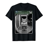There is Motion at Your Front Door Funny Cat Motion Meme T-Shirt