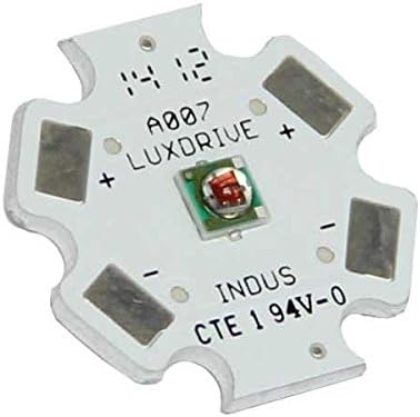 XLamp Cree XPE - Indus Star 1-Up Red High Power LED Pack of 2
