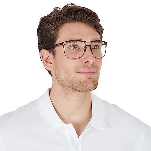 Image of Oakley mens Ox5068 Holbrook Ti Rx Rectangular Prescription Eyewear Frames