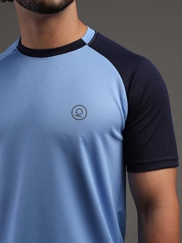 Image of CHKOKKO Gym Tshirt for Men Workout Regular Fit Sports Activewear Man Tshirts with Round Crew Neck and Half Sleeves for Yoga Running&Outdoor Activities
