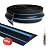 DGSL 10FT Universal Garage Door Bottom Threshold Seal Strip with Adhesives, Weatherproof Rubber DIY Weather Stripping Replacement for Garage Door, Black