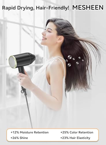 MESHEEN Hair Dryer, 150000RPM Ionic Blow Dryer の商品画像 1