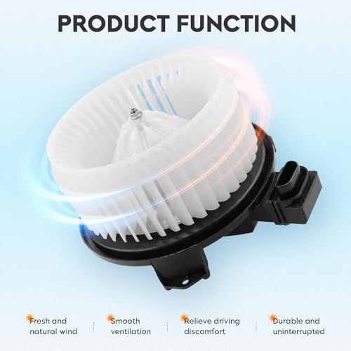 Image of Front AC Blower Motor Fan Fit for Honda Civic 2006-2011, Jeep Wrangler 2007-2010, HVAC Heater Air Conditioner Fan Motor 700194 79310SNAA01 79310-SNA-A01 79310-SNA-A02 68004195AA 75821 PM9177 AC