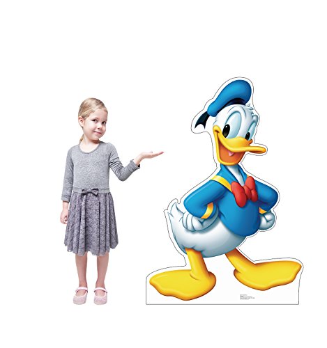 Image of Cardboard People Donald Duck Life Size Cardboard Cutout Standup