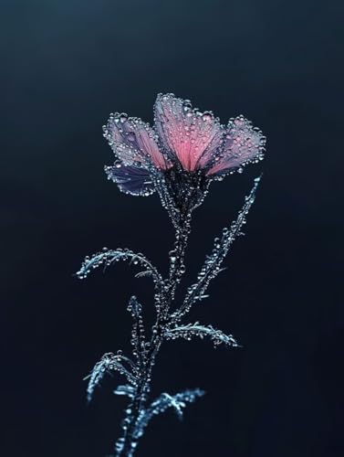 Diamond painting adulte fleur pour illuminer votre salon avec un kit DIY 70x95cm
