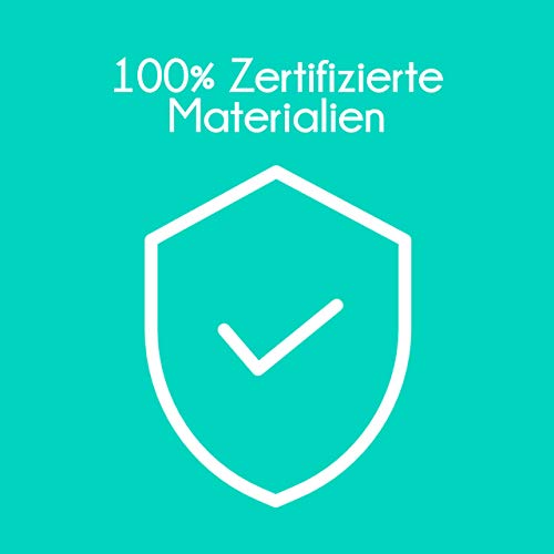 ekm trade XXXL 400 cm Bettschlange für Allergiker Bettkissen Stillkissen Bettrolle Zierkissen Bettumrandung Schlange Handmade 100% Baumwolle (25 – Weiß – Eulen und Kaninchen, 400 cm)