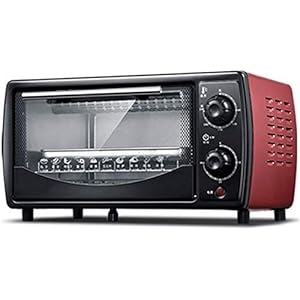 Mini Elektrische Oven, Mini Oven Met Elektrische Grill Mini Huishoudelijke Bakoven 30 Minuten Rotatie Timing 12 Liter Capaciteit Gelukkig Leven