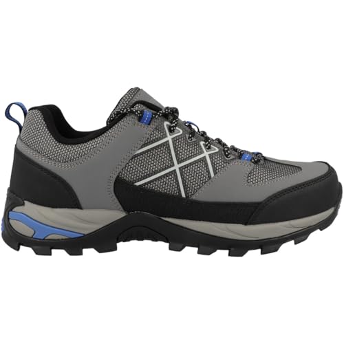 Regatta - Chaussures de Marche Samaris - Homme (45 FR) (Gris foncé/Bleu Oxford)