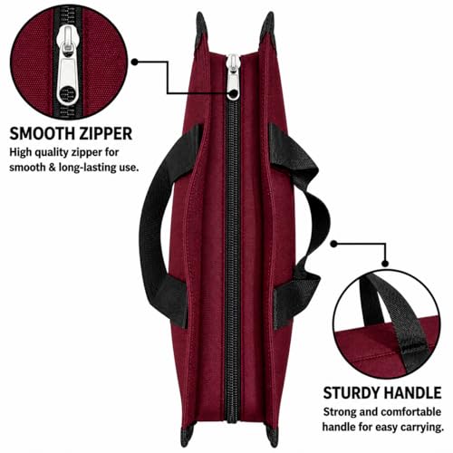Image of Aklima Men's Waterproof Shopping Bags,Light weight Nylon Travel Tote Bag,Women,Girls,Boys tuition Bags, Mens and womens Daily Use Tote Bag