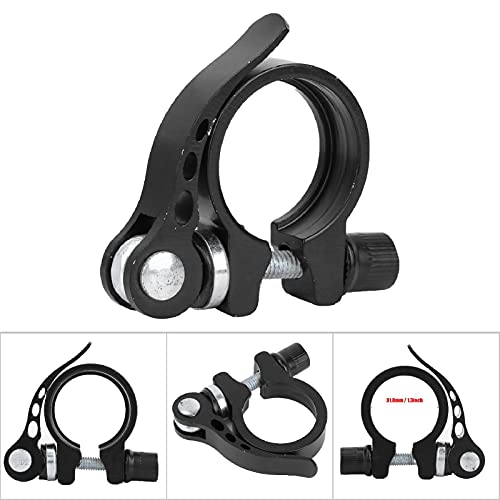Rustproof Seatpost Clamp, for Road Bike 31 8Mm Clamp Fit 27 2Mm 28 6Mm Seatpost (31 8 quick release pipe clamp)