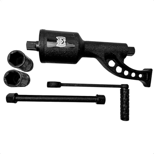 Desforcímetro 7800Nm 795kgfm SGT9811 Torque Profissional Porcas Roda Caminhão Ônibus Veículos Pesados Soquetes Impacto 32mm 33mm Encaixe 1 com Maleta