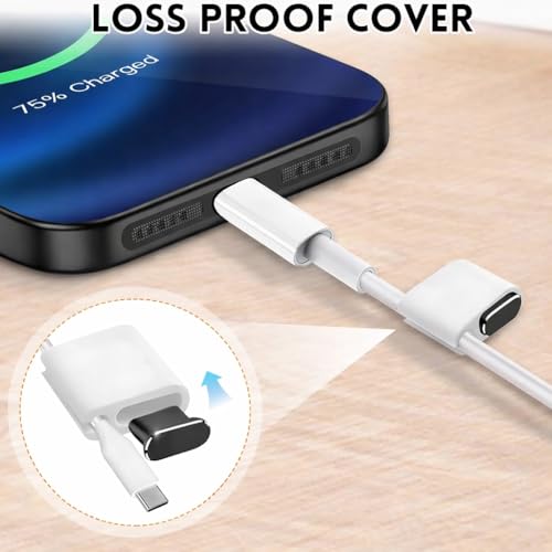 Image of Mizi USB C Dust Plug for iPhone 17 Pro Max (4 Pack) - Charging Port & Speaker Port Protector, Complete Cleaning & Maintenance Accessories - Black