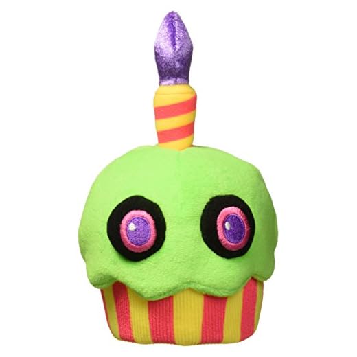 Funko - Peluche Five Nights At Freddys - Cupcake Blacklight Neon 18cm - 0889698234764