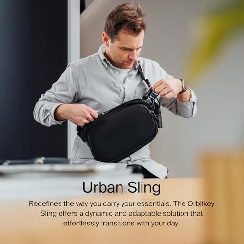 Orbitkey Urban Sling Plus - Black2