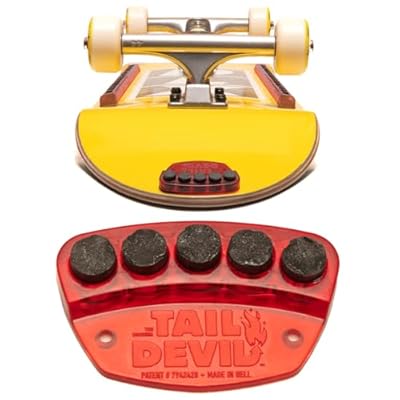 Tail Devil Skateboard Spark Plate - Sparks for Your Skateboard, Ultimate Skateboarders Accessory, A Tail Plate Attachment for Cool Sparking Effect