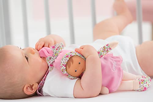 Corolle 10110 Miss Pink Blossom Garden Soft-Body Baby Doll,9.5 Inch thumb #1