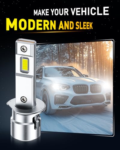 Image of AUXITO H1 Bulbs, 900% Brighter Ultra-Bright, Plug N Play, Long Lifespan, No Flicker, 99% Compatibility, 2PCS