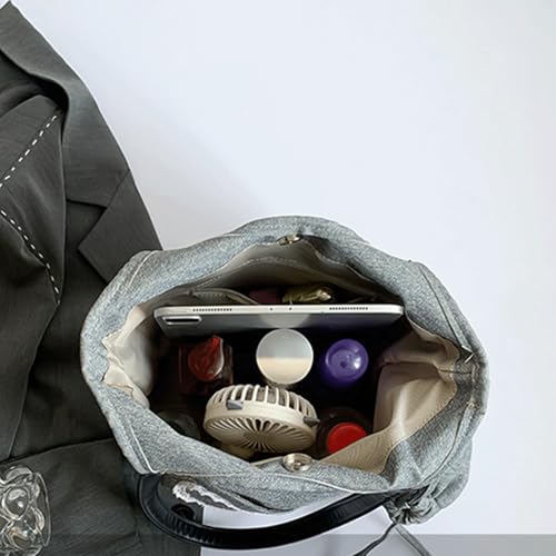 Bow Purse 2 Pcs Denim Bow Purse with Wallet Jean Tote Bag with Mini Drawstring Pouch Trendy Shoulder Bag Gifts3