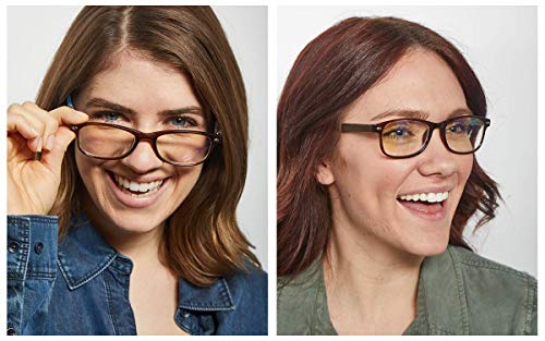 Image of Readerest Blue Light Reading Glasses - Lightweight Computer Glasses w /Spring Hinges - UV Protection, Anti Glare & Eye Strain