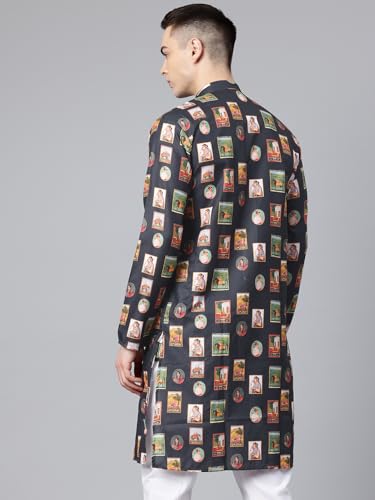 Image of Luxrio Kurta Set for Men Cotton Blend Kurta with Pyjama Set Ethnic Set