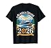 Alaska Cruise Trip 2026 Family Vacation Design T-Shirt