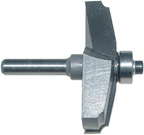 Magnate 3826 Raised Panel Router Bit, Horizontal - 12 degree Face Cut & Quarter Round Profile